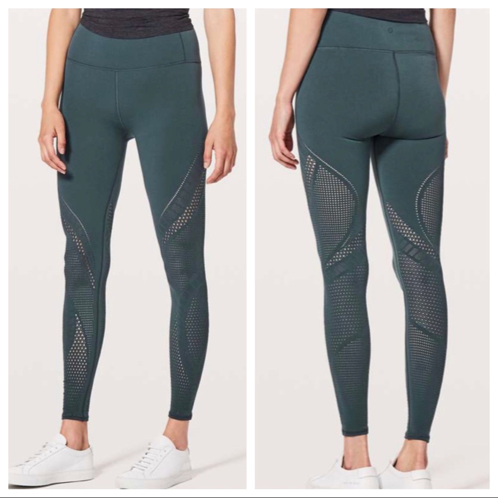 lululemon athletica Green Leggings